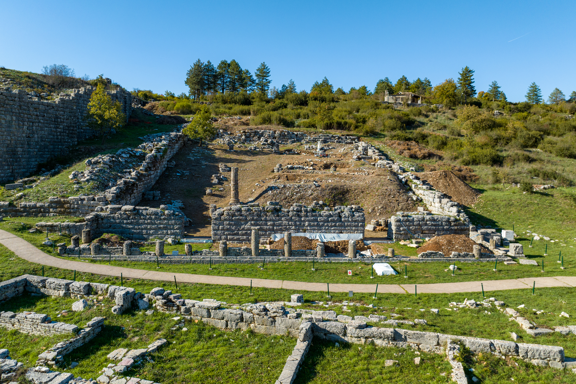 Αρχαιολογικός Χώρος Δωδώνης, Βουλευτήριο στο Ν. Ιωαννίνων